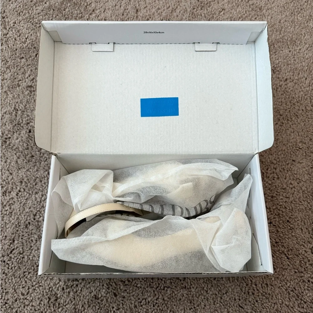 Dream Pairs Girls Cream Peep Toe Shoes